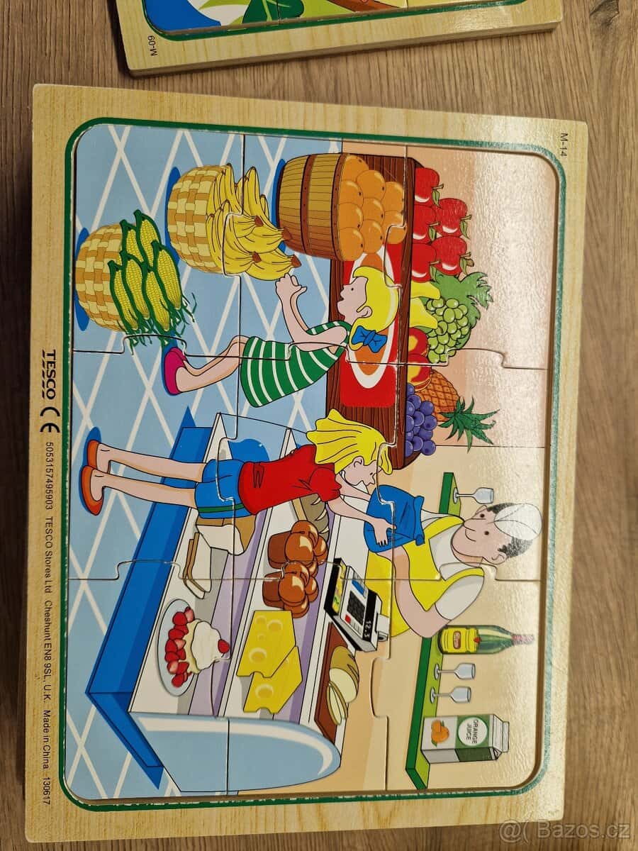 dřevěné puzzle 13