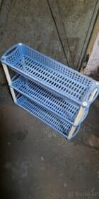 POLIČKA, PLASTOVÝ REGÁL