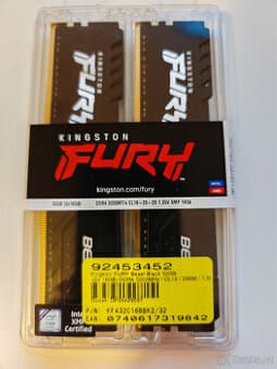 DDR4 Kingston 2x16GB