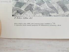 Mapa brna a okolí jizni cast