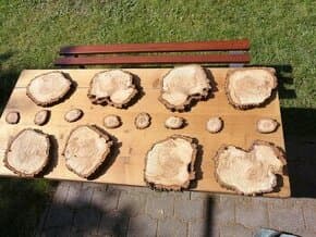 Dřevěné podtácky