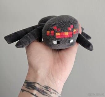 Minecraft plyšový pavouk