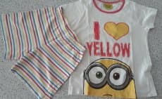 Dívčí pyžamo (MINIONS) vel.122/128