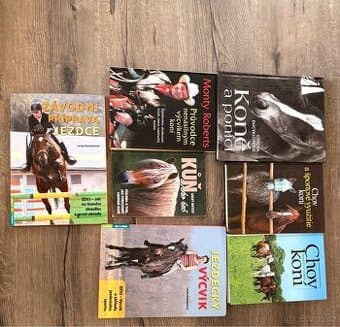Knihy o koních, jezdectví,zzvj