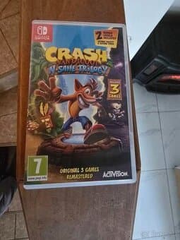 Crash Bandicoot N Sane trilogy Switch hra