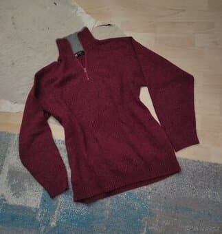 Pánský vlněný svetr vel. L