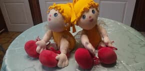 Panenka-víla /cena za 2 kusy