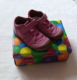Dětská kožená bota Bubble gummers vel. 23 růžová