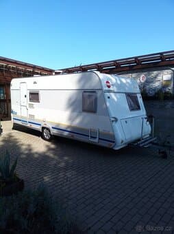Prodám obytný přívěs karavan Burstner. Fun 495 Tk