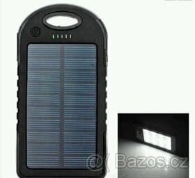 NOVá solarni power banka8000 mah i montážní světlo