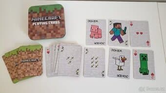 Hrací karty Minecraft
