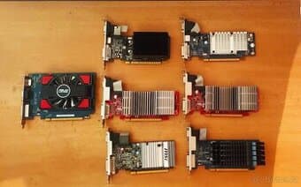 7x grafické karty - FUNKČNÍ