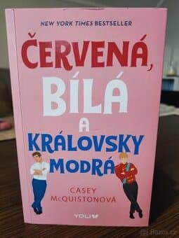 Červená, bílá a královsky modrá