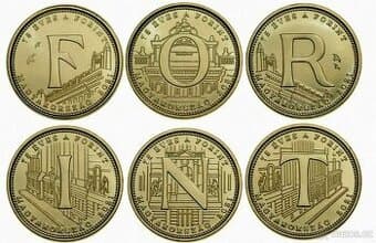Maďarské pamětní mince 5 - 2000 forintů