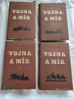 VOJNA A MIR - Lev Nikolajevič Tolstoj I, II, III,IV