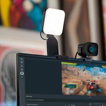 Logitech Litra Glow - světlo pro streaming a videokonference