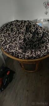 Ratanové křeslo Papasan