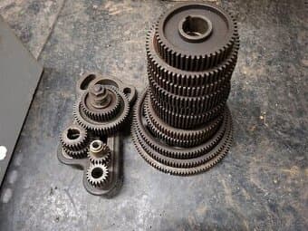 Ozubená kola k soustruhu