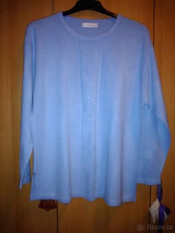 Modré triko/svetr - XL/XXL