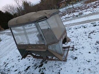 Kabina s blatníky Zetor 25 A,K