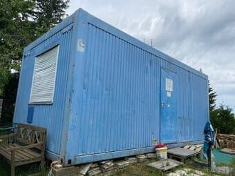 Zarizena bunka,chata,kontejner 6x2,5 m