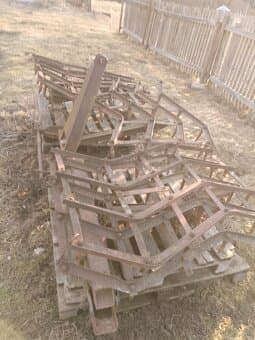 Brány rozkládací nesené 5m