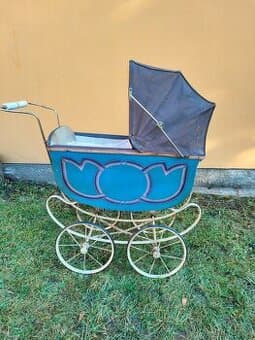 Starožitný kočárek pro panenky PHÖNIX