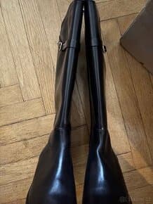 Luxusní dámské kozačky zn. Högl vel. 38,5 nové