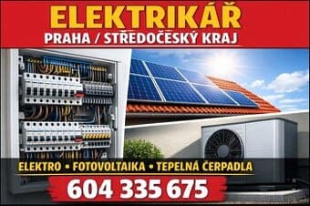 Elektrikář - Praha/Středočeský kraj