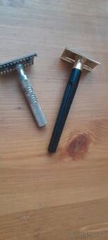 Holici strojek ziletky retro holeni