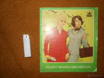 Retro katalog - zásilkový obch. dům Prostějov (1970)