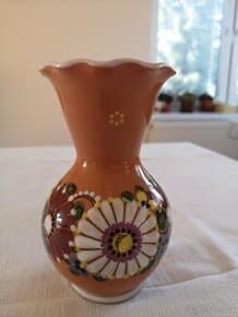 Starožitná keramická váza Keralit č.151