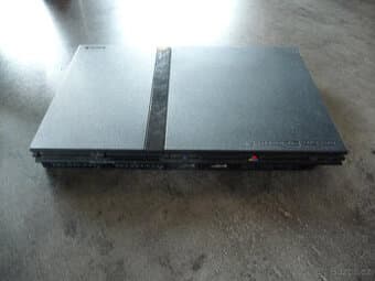 ps2 slim konzole + 10 her (model SCPH-90004)