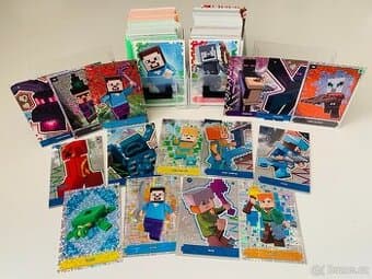 LEGO Minecraft sběratelské kartičky – 1.série