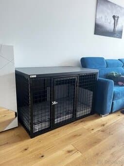 Interiérová klec pro psa