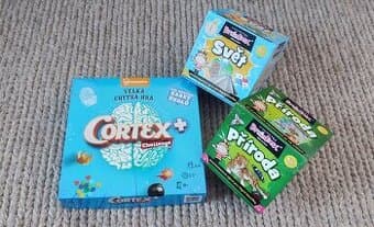 Společenské hry - EXIT, Cortex, Puzzle, Brainbox, šachy