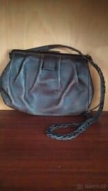 Starožitná kožená kabelka