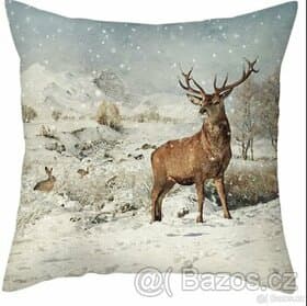 Dekorační polštář "jelen"