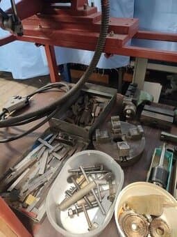 Soustruh MN80-příslušenství