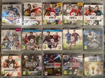 PS3 hry na Playstation 3 za 100,-/kus FIFA apod