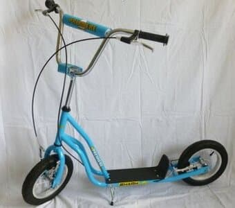 NOVÁ koloběžka Platinium 12"+12" modrá