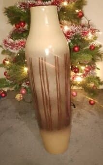 Keramická váza vysoká