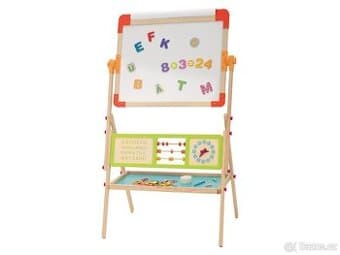 Dřevěná tabule pro děti Lidl