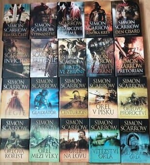 Kompletní série knih Cato od Simona Scarrowa