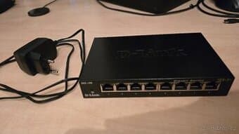 Gigabit switch 8-port D-Link DGS-108/E