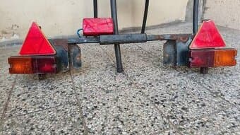 Zadní světla vleku