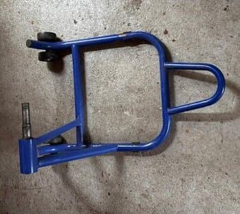 2x DRŽÁK MOTORKY DUCATI PŘEDNÍ + ZADNÍ