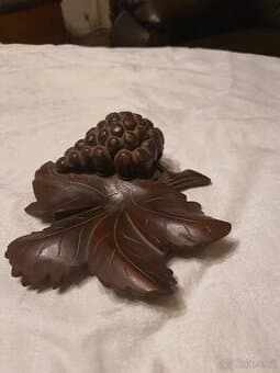 Starožitný dřevěný kalamar