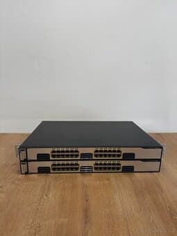 Použitý, plně funkční Switch Cisco 3750G-24T-S - Ideální pro