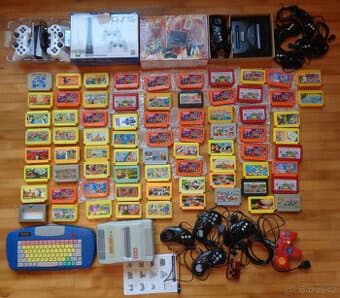 Staré historické TV hry - televizní hry - 8bit - obří sada